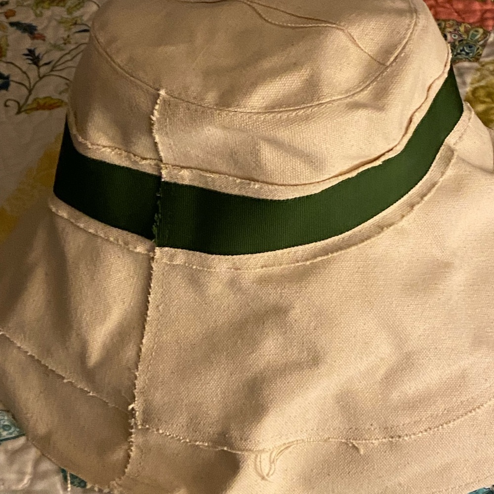 Lola canvas hat with bow